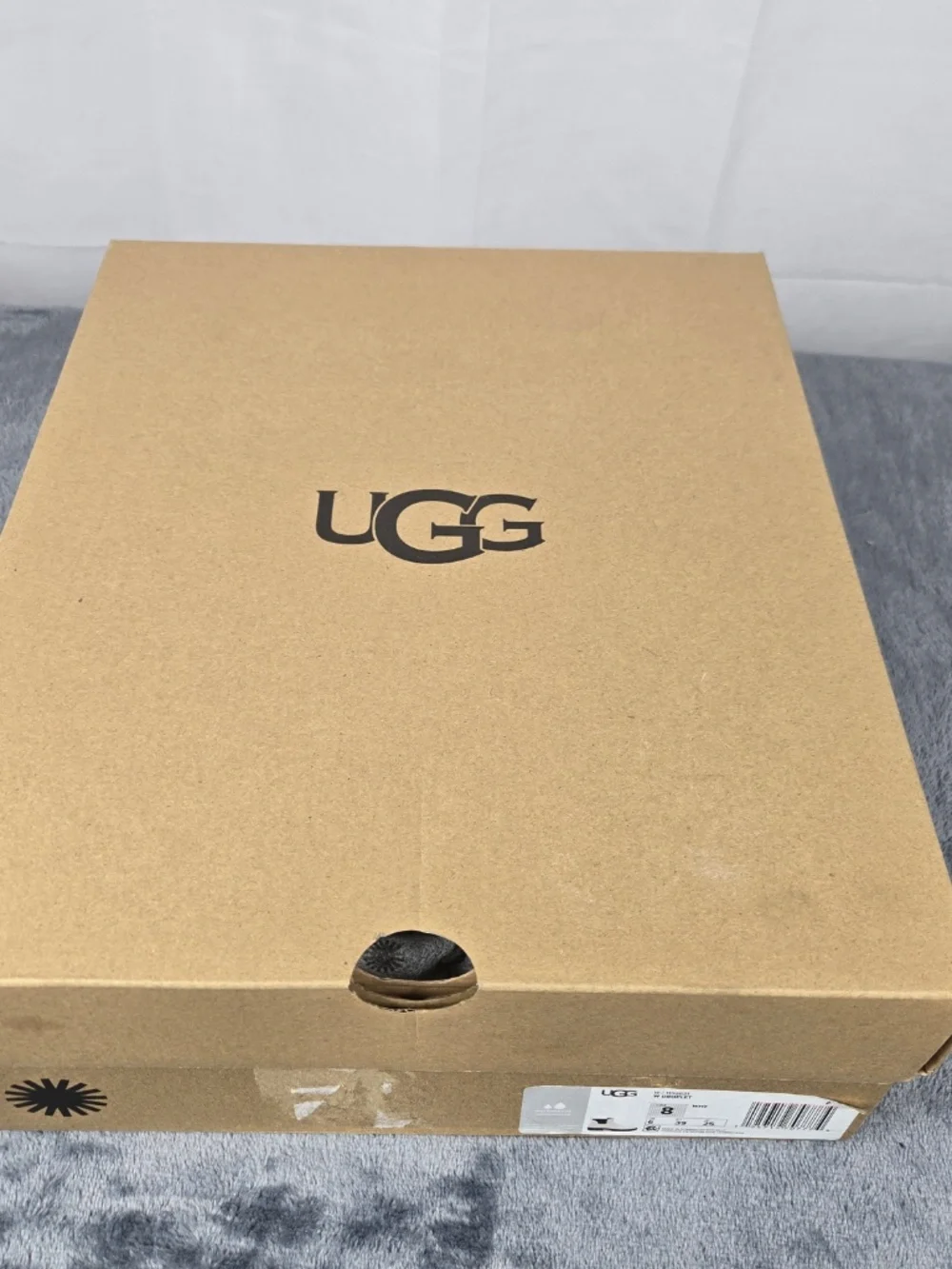 Ugg low Rain boots with fur inside Brand new